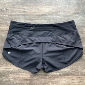 Lululemon black size 4 shorts